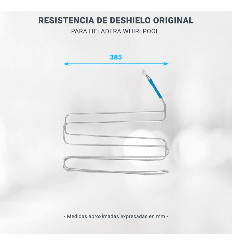 Resistencia Heladera Whirlpool Wrm39d2 Wrm39k2 Original