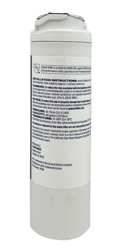 Filtro Heladera General Electric Mswf Original