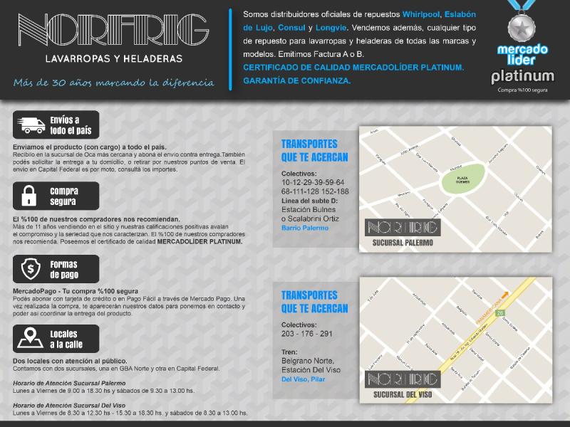 Magnetron Microondas Whirlpool Wmg30 326074864 Original