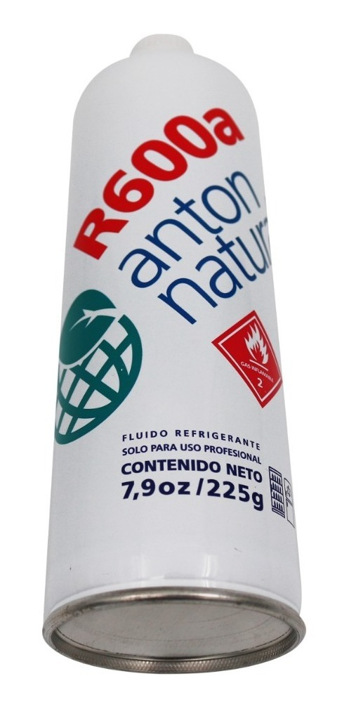 Garrafa Lata Gas Refrigerante Anton R600 225g Natural