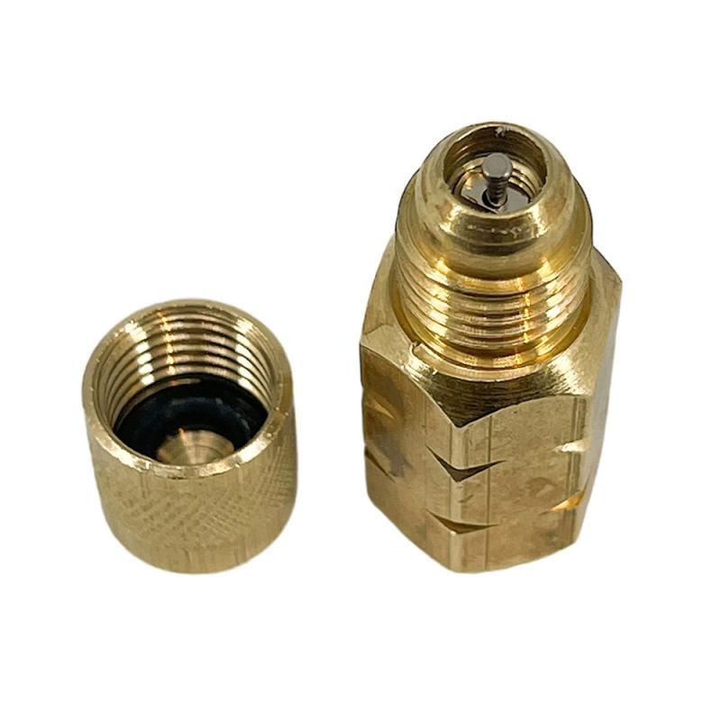 Valvula Llave Carga Sin Manija Para Lata Gas Refrigerante