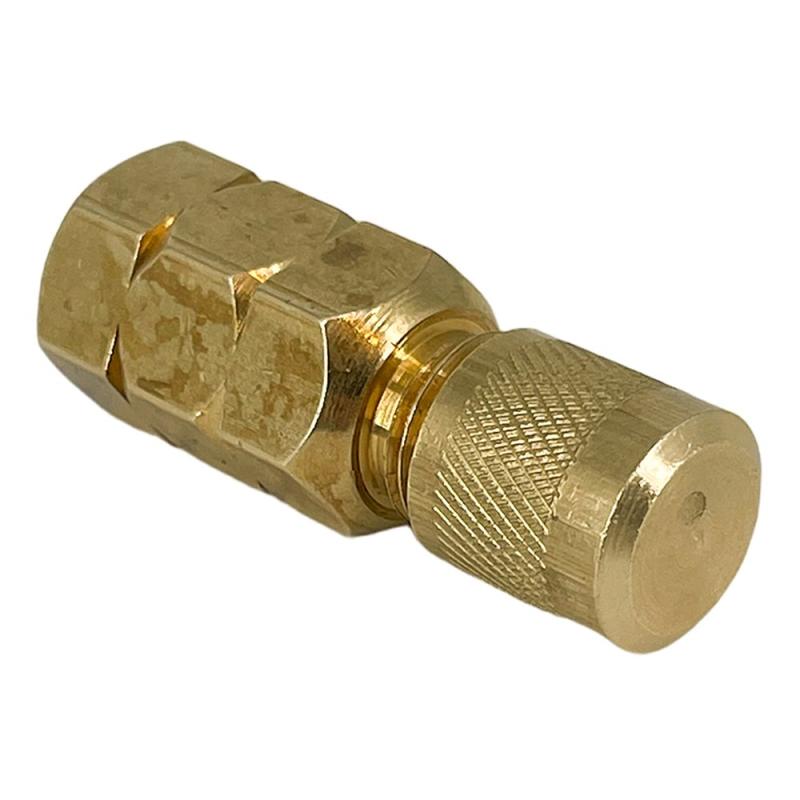 Valvula Llave Carga Sin Manija Para Lata Gas Refrigerante