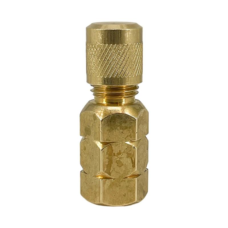 Valvula Llave Carga Sin Manija Para Lata Gas Refrigerante