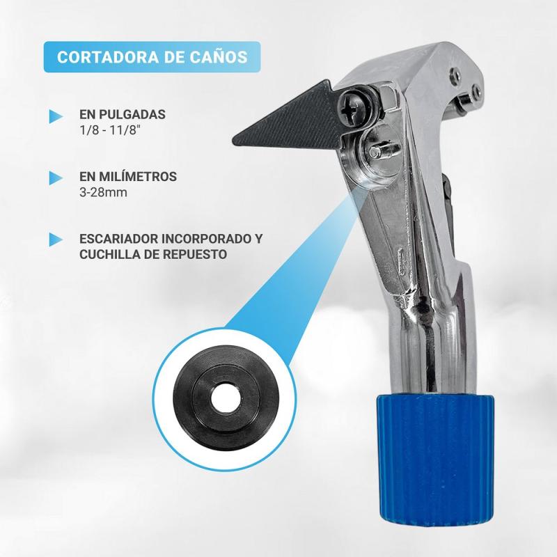 Kit Pestañadora Excentrica Y Manifold R410 Completo