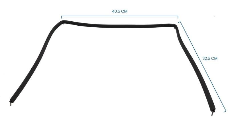 Burlete Horno Cocina Longvie Corto Original