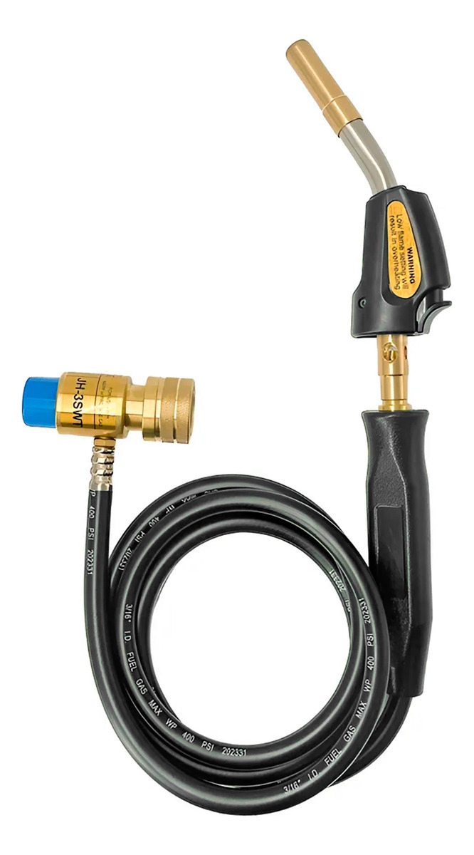 Soplete Para Soldar Lata Gas Mapp 2 Varillas De Plata Bernzomatic