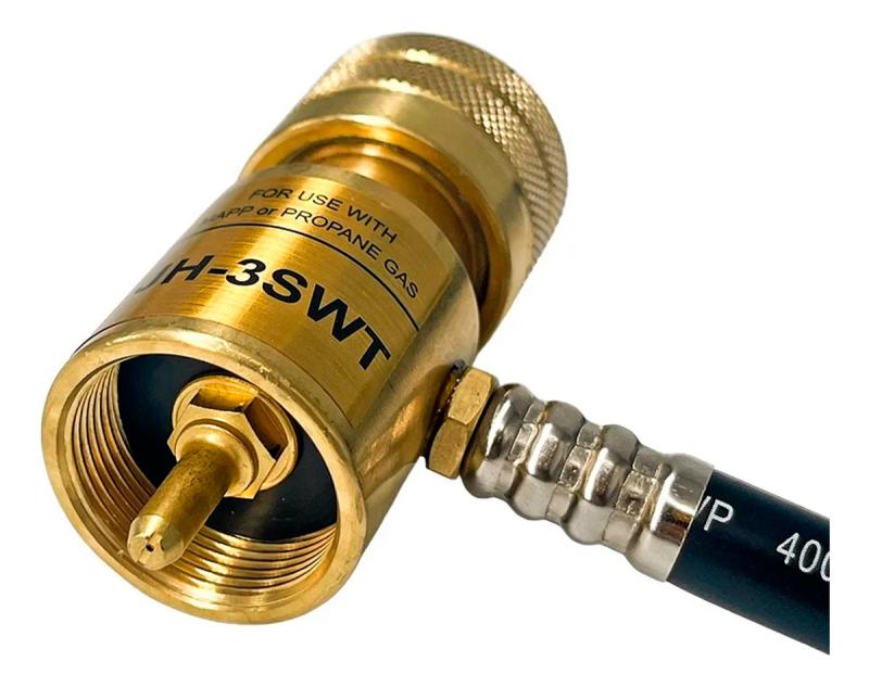 Soplete Para Soldar Lata Gas Mapp 2 Varillas De Plata Bernzomatic