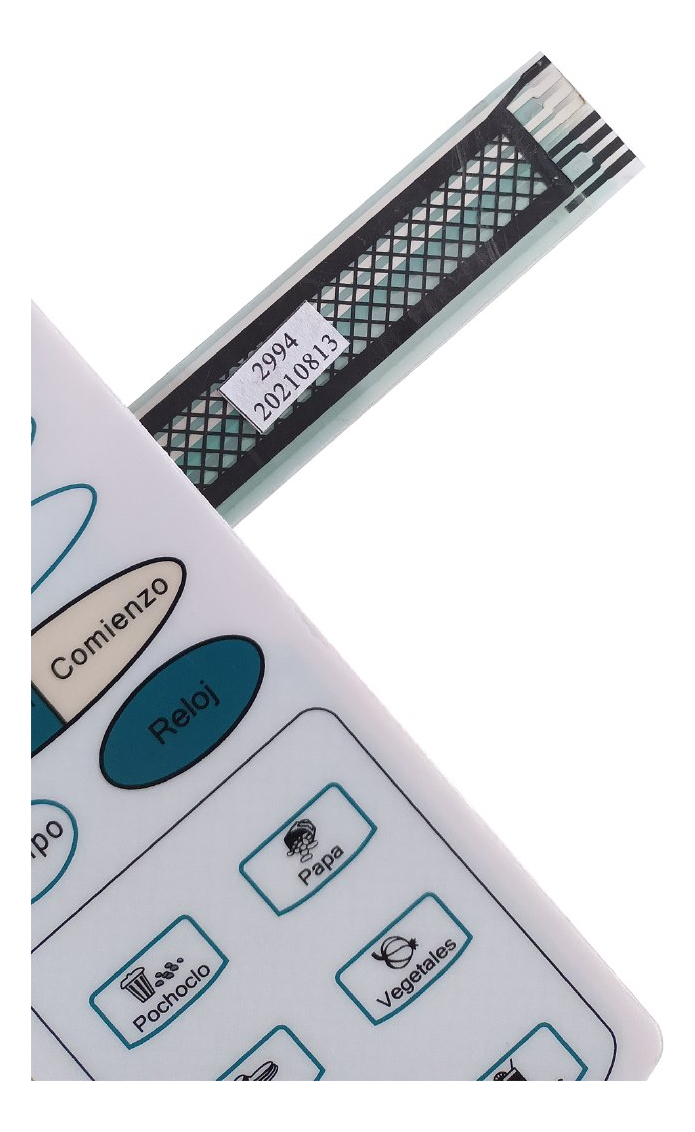 Panel Membrana De Microondas P/ Luxman E7020 Y White Westing