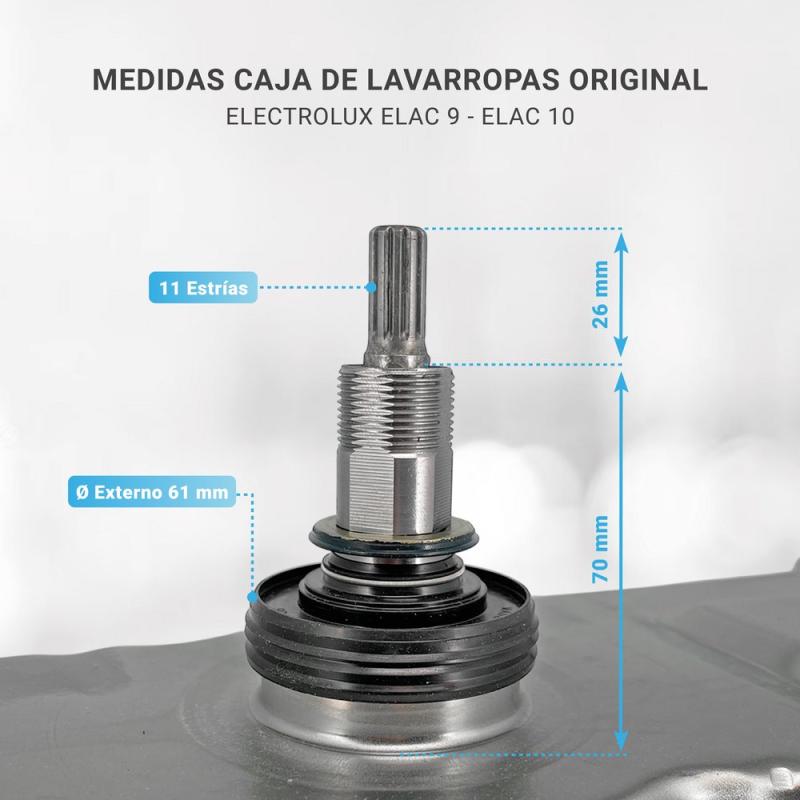 Caja Lavarropas Electrolux Elac 9 Elac 10 Mecanismo Original