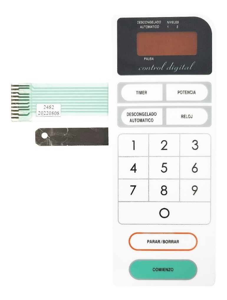 Membrana Microondas Md9 First Line Car701 Original 