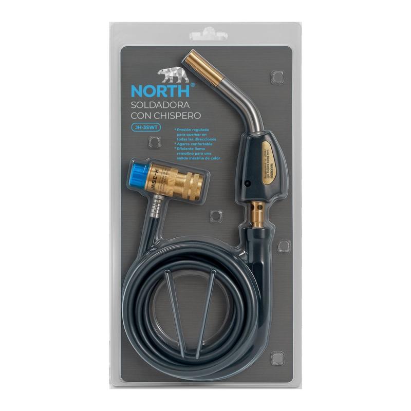 Soplete Soldador + Gas Mapp Pro + Varillas Harris Aluminio