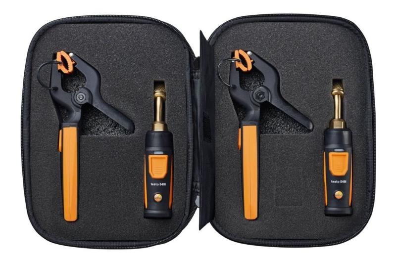 Set Smart Probes Testo 2 Manifold + 2 Pinzas Temperatura