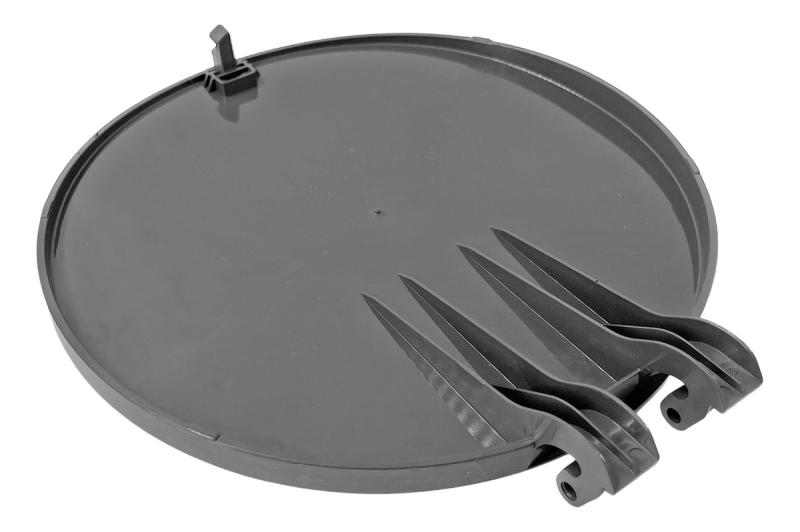 Cabezal Aro Y Tapa Secarropas Kohinoor A2042 2052 2062 Gris