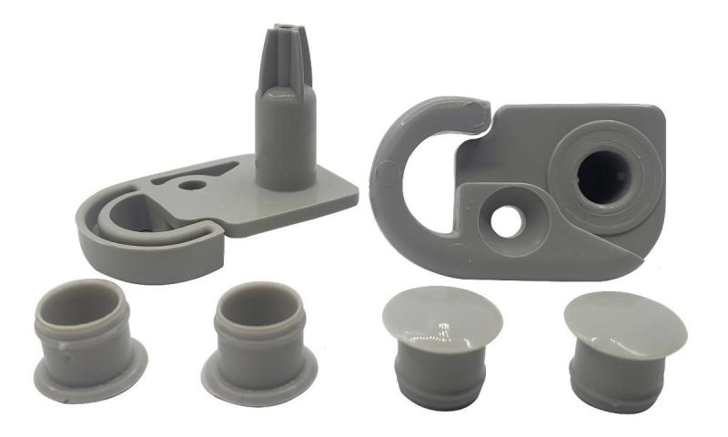 Kit Inversion De Puerta Heladera Whirlpool Wrw47x1 Original