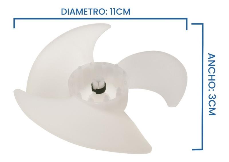 Aspa Ventilador Heladera Patrick Wrw 41e1a