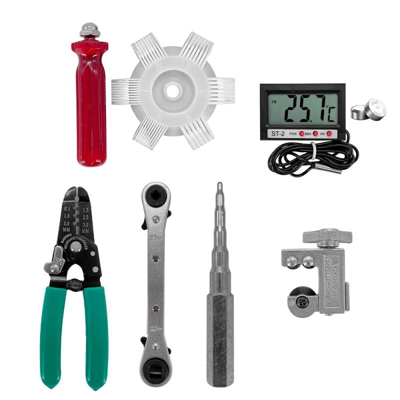 Kit Herramientas Refrigeracion Completo Manifold Mochila