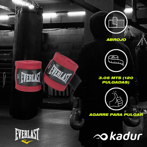 VENDAS DE ALGODÓN 3.05 METROS EVERLAST
