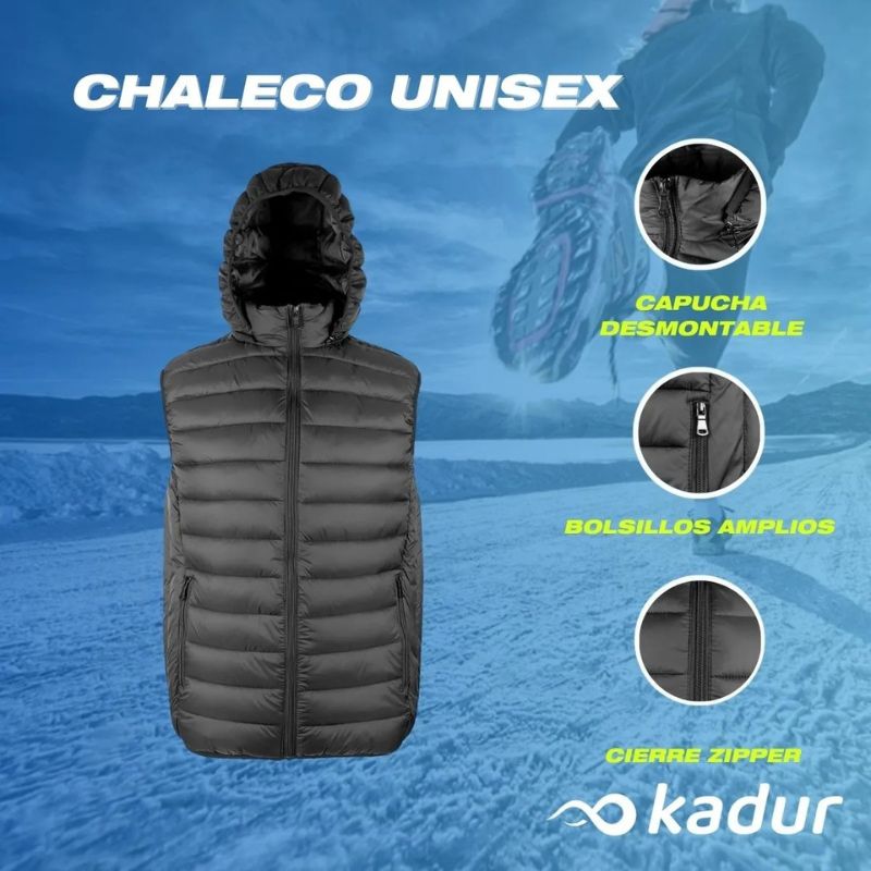 CHALECO INVIERNO MICROFIBRA URBANO