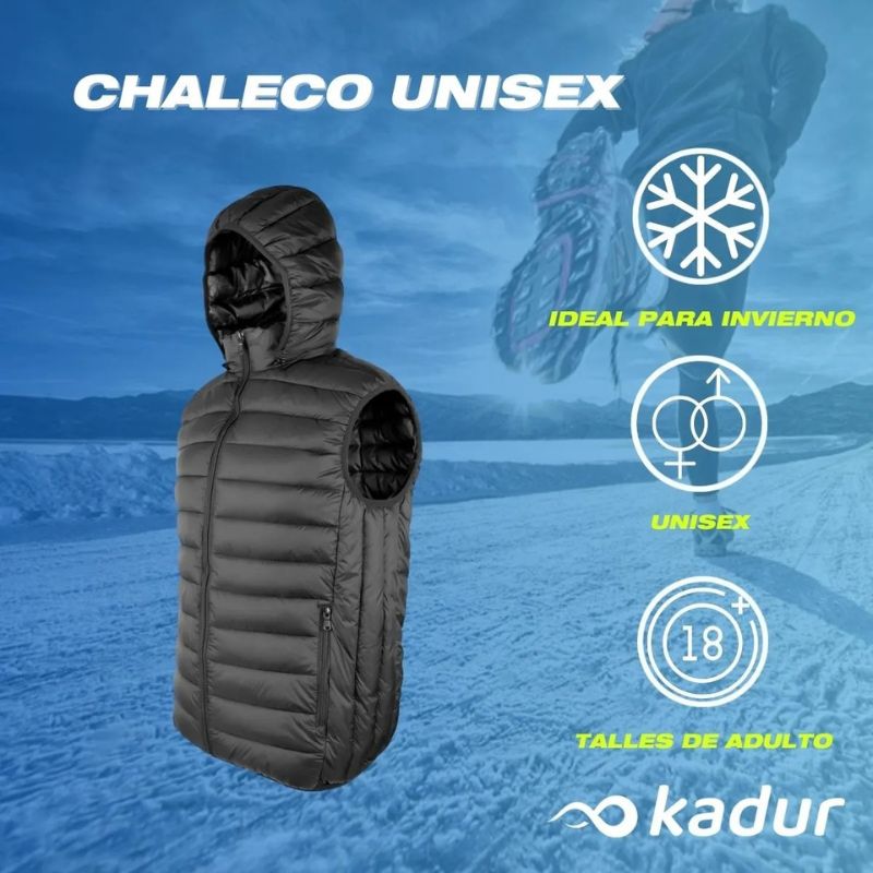 CHALECO INVIERNO MICROFIBRA URBANO
