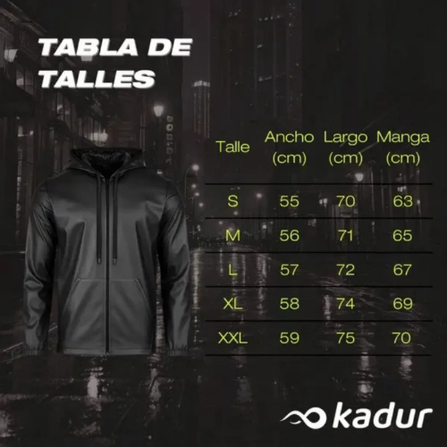 CAMPERA ROMPEVIENTOS KADUR CON TAFETA
