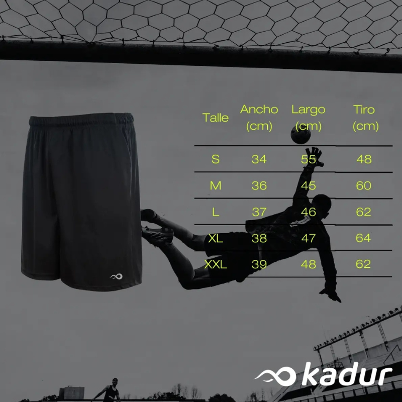 SHORT DEPORTIVO CON BOLSILLOS KADUR