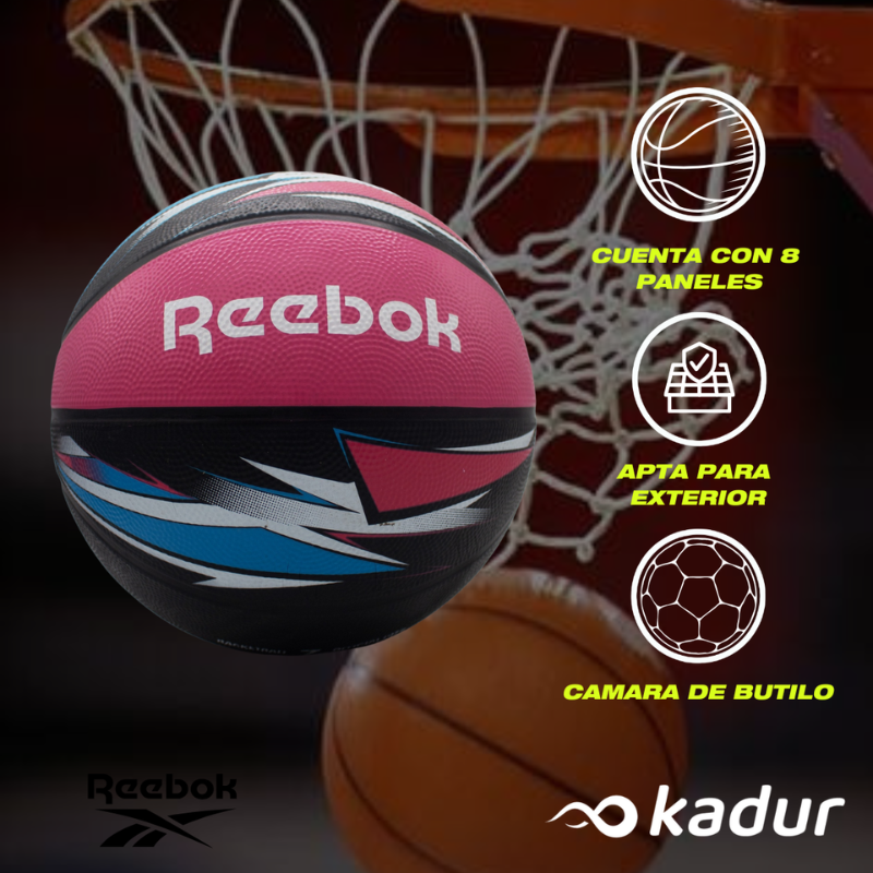 PELOTAS DE BASQUET REEBOK Z-GO NUMERO 7