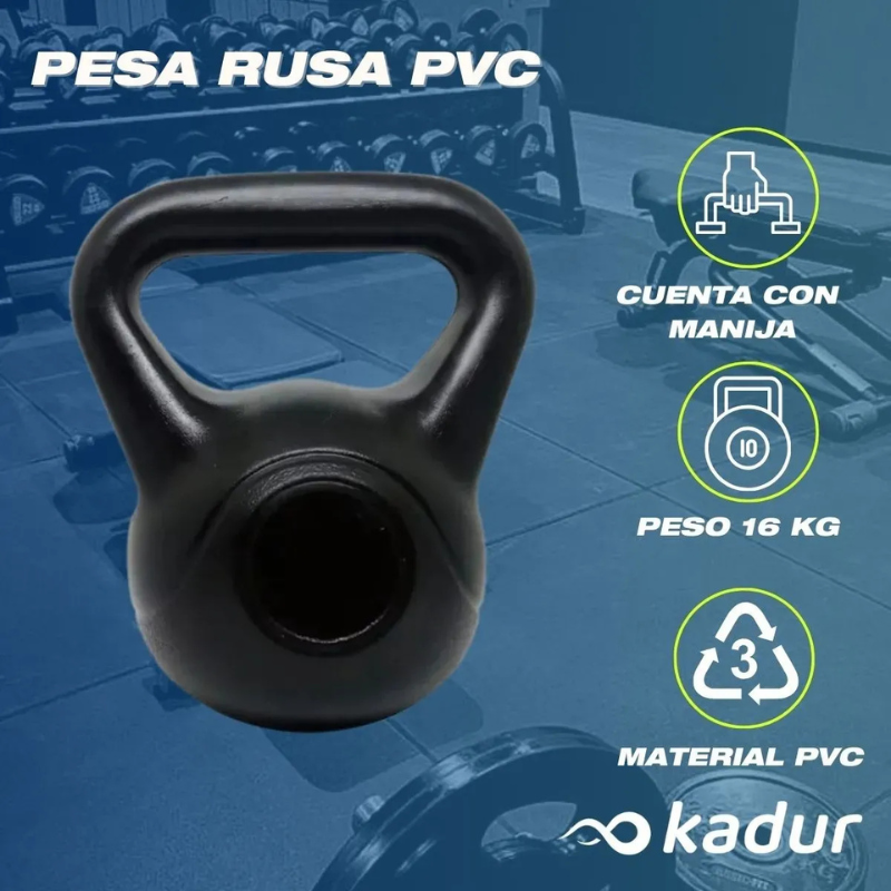 PESA RUSA PVC 16 KG