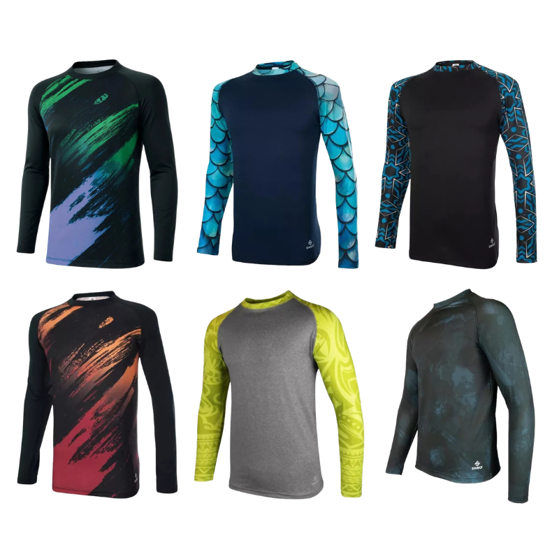 REMERA PROTECCION SOLAR UV HOMBRE SWEAR MANGA LARGA