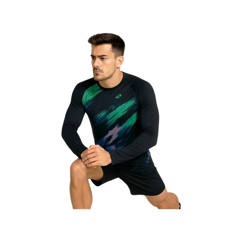 REMERA PROTECCION SOLAR UV HOMBRE SWEAR MANGA LARGA