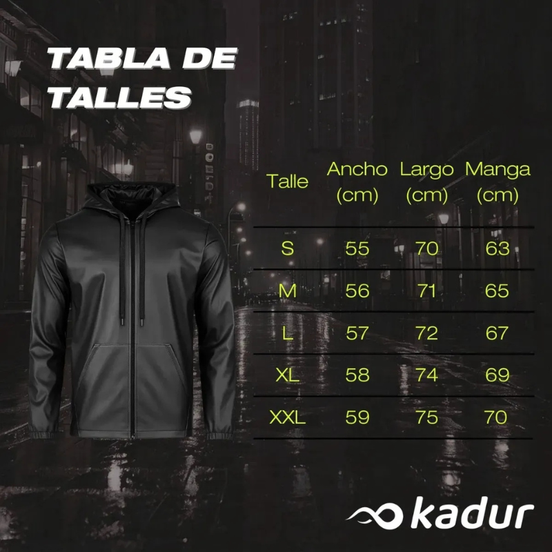 CAMPERA ROMPEVIENTOS KADUR CON TAFETA