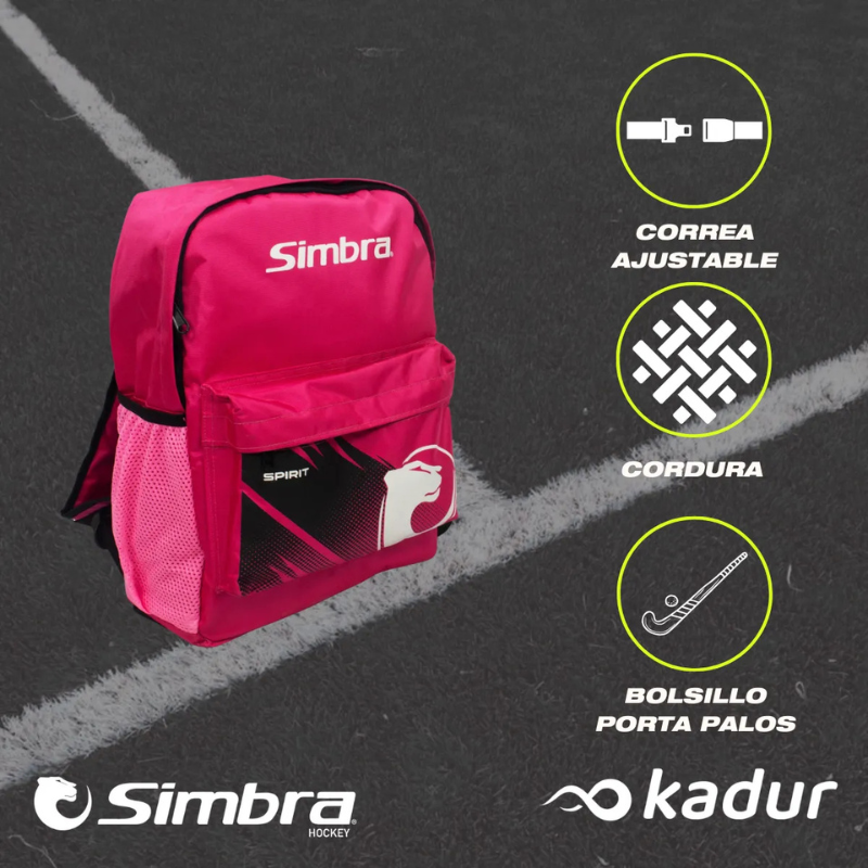 MOCHILA HOCKEY SPIRIT SIMBRA PORTA PALO