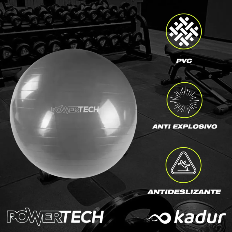 PELOTA FITBALL ESFERODINAMIA 85 CM POWERTECH