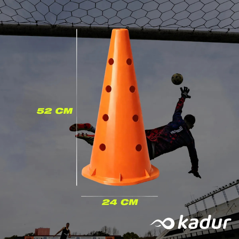 CONO RIGIDO 52 CM RANURADO PVC