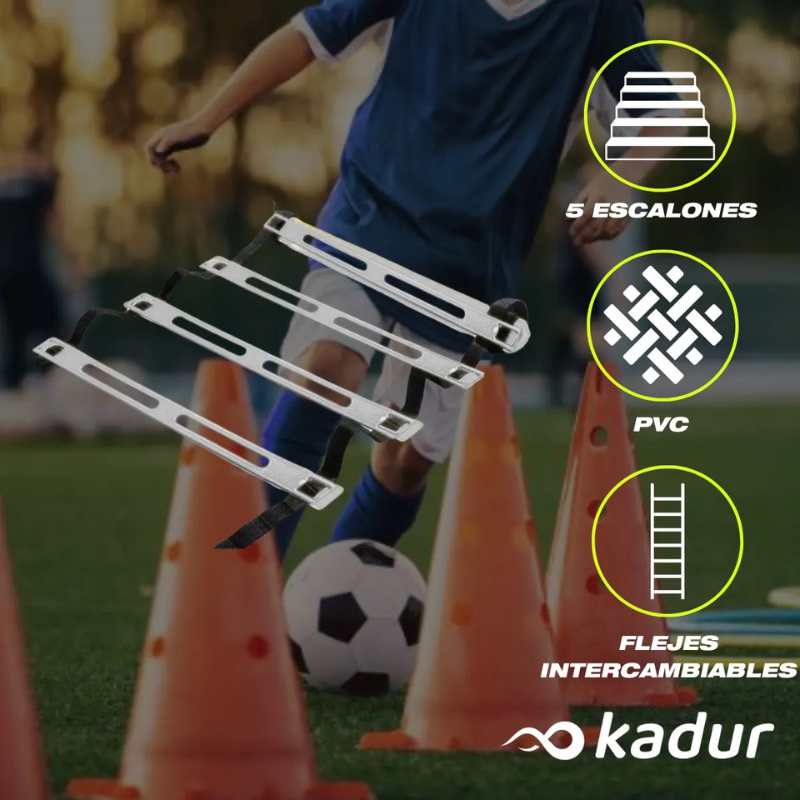 ESCALERA DE COORDINACIÓN 5 ESCALONES PVC