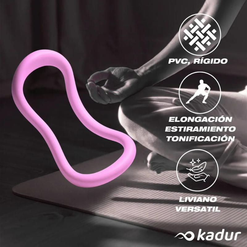 ANILLO YOGA ESTIRAMIENTO PVC