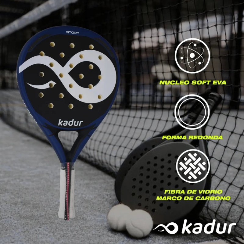 PALETA DE PADEL KADUR CARBON FRAME