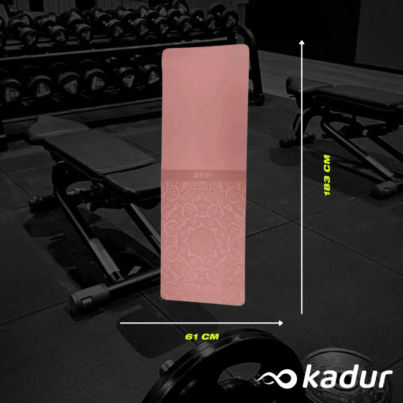 MAT YOGA PILATES 6 MM DRB TPE