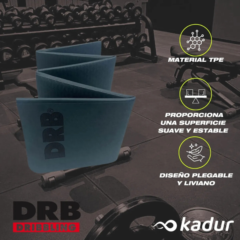 MAT YOGA PLEGABLE 6 MM DRB ANTIDESLIZANTE