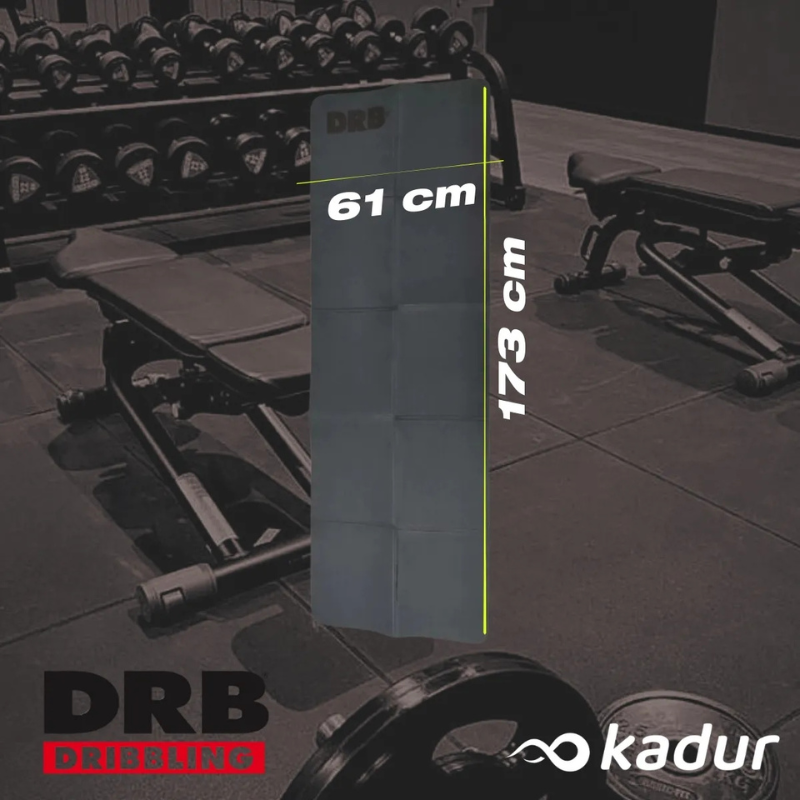 MAT YOGA PLEGABLE 6 MM DRB ANTIDESLIZANTE
