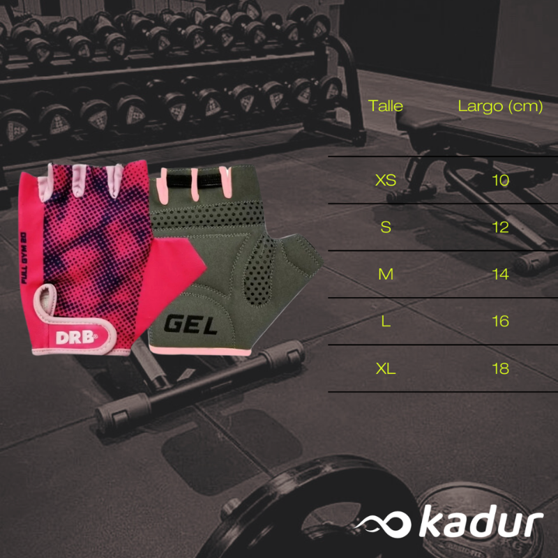 GUANTES DRB FULL GYM 2.0