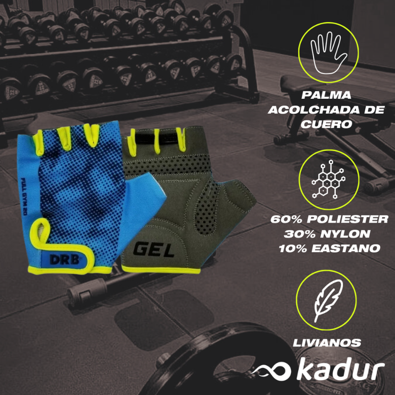GUANTES DRB FULL GYM 2.0