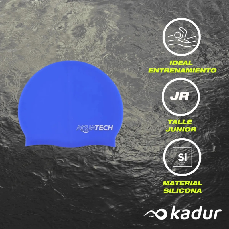 GORRA SILICONA AQUATECH INFANTIL