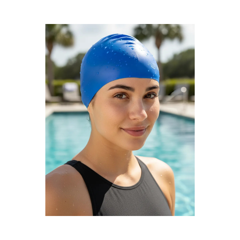 GORRO DE NATACION SILICONA AQUATECH ADULTO