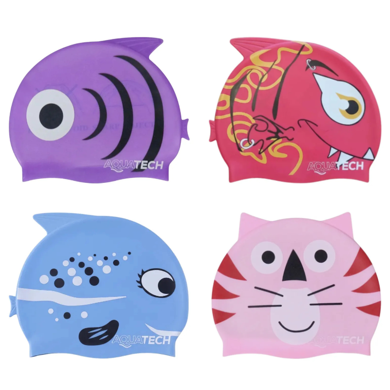 GORRA NATACIÓN INFANTIL SILICONA AQUATECH