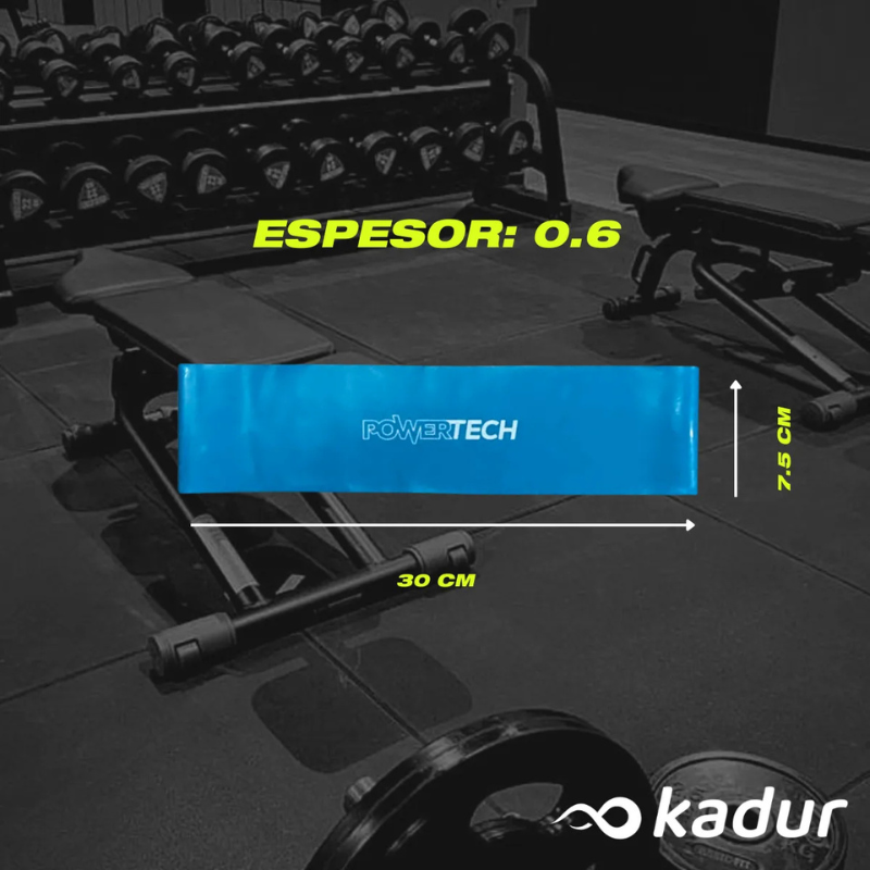 BANDA CIRCULAR POWERTECH MEDIA TPE 0.6 MM