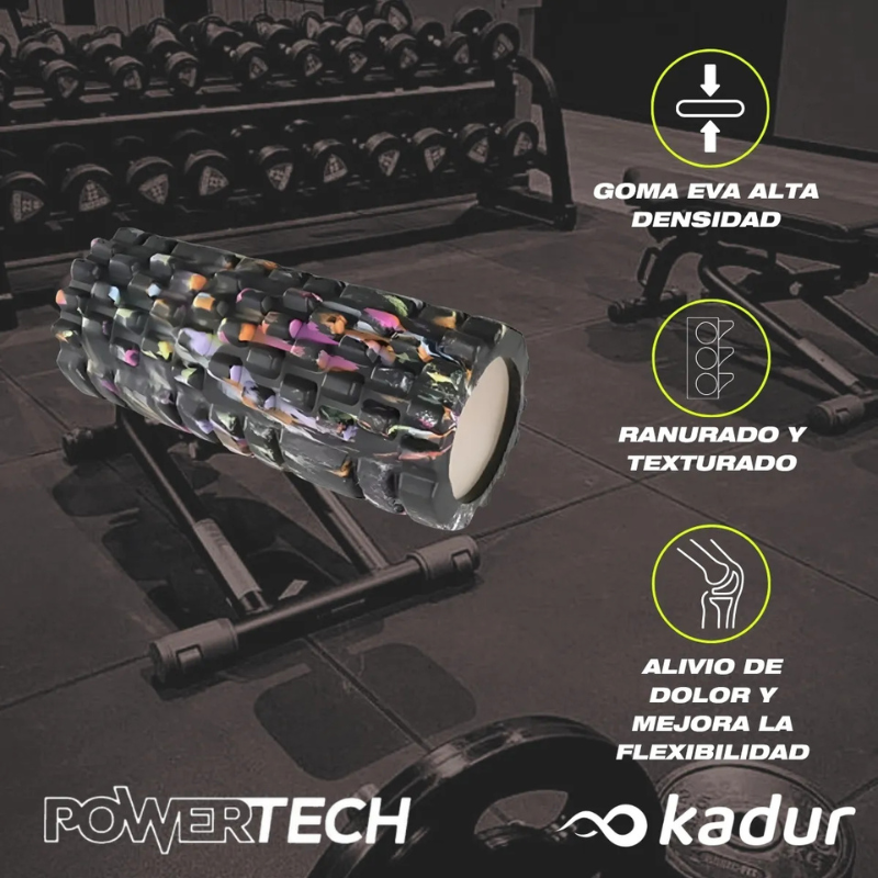 ROLO RODILLO ELONGACION 30 CM POWERTECH