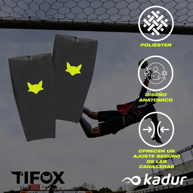 MANGA CUBRE CANILLERAS FUTBOL TIFOX