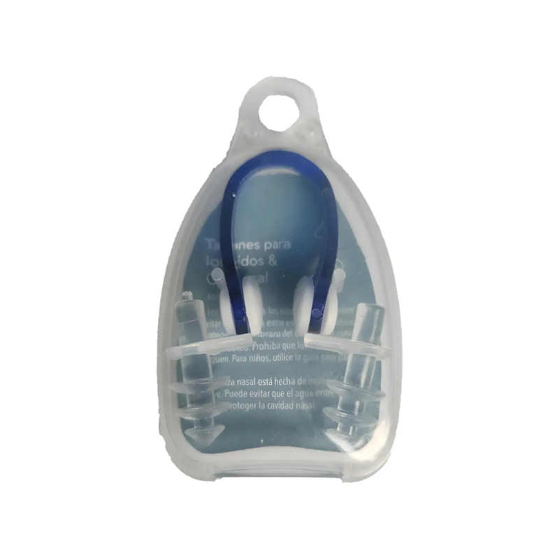 KIT TAPONES DE OIDOS + CLIP NASAL AQUATECH