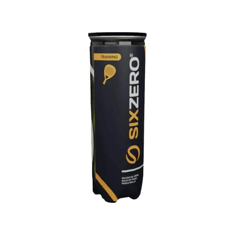 CAJA 24 TUBOS PELOTAS PADEL SIXZERO TRAINING