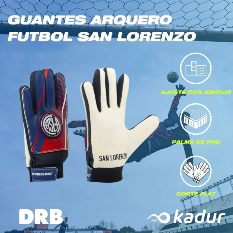 GUANTES DE ARQUERO DRB SAN LORENZO